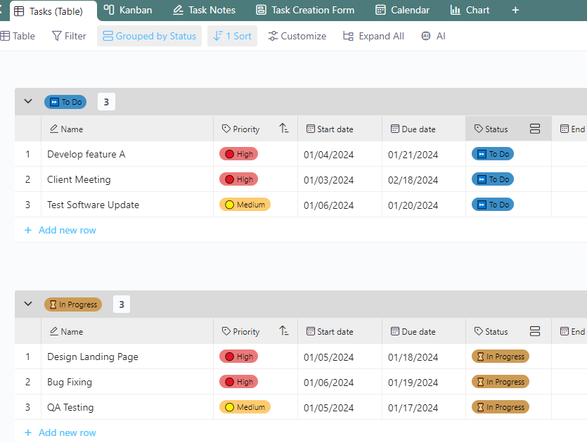 Task Management